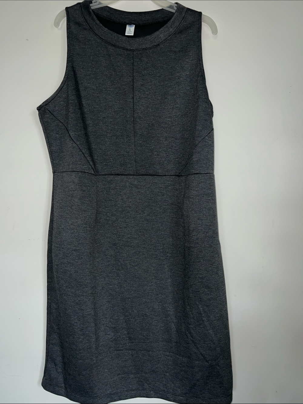 Old Navy Dark Charcoal Sleeveless Sheath Dress xl